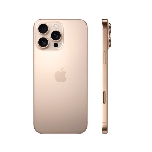 Smartphone Apple iPhone 16 Pro Max 512GB/ 6.9'/ 5G/ Titanio Color Desierto