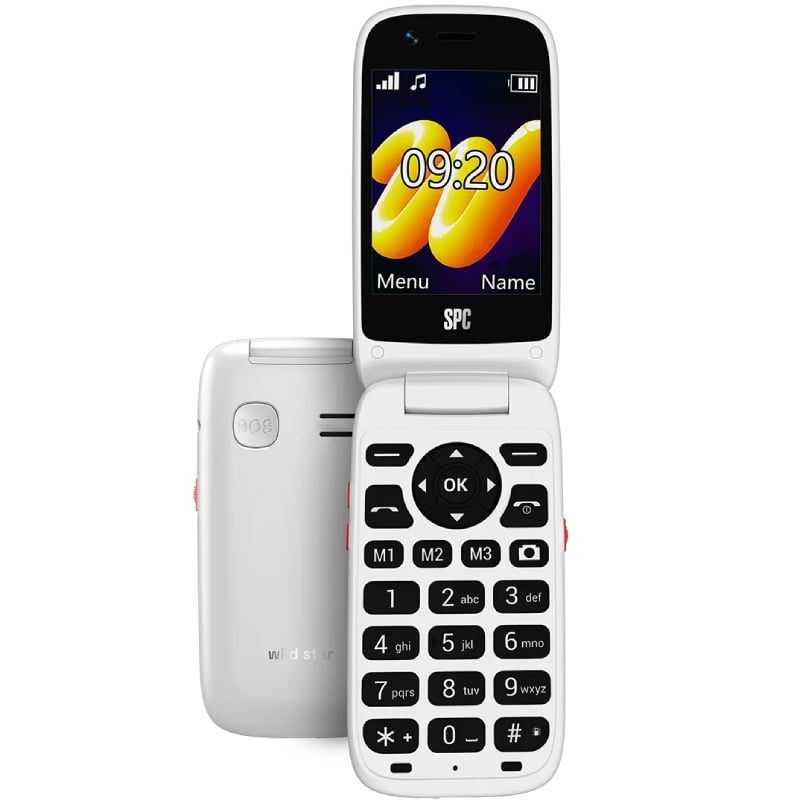 Teléfono Móvil SPC WILD Star para Niños/ 4G/ Blanco