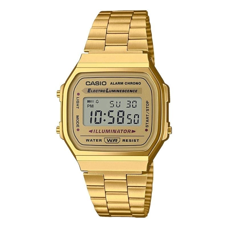 Reloj Digital Casio Vintage Iconic A168WG-9EF/ 38mm/ Dorado