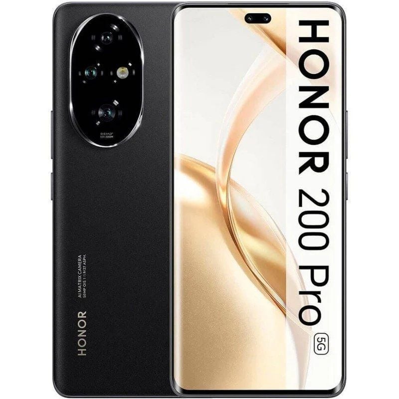 Smartphone Honor 200 Pro 12GB/ 512GB/ 6.78'/ 5G/ Negro