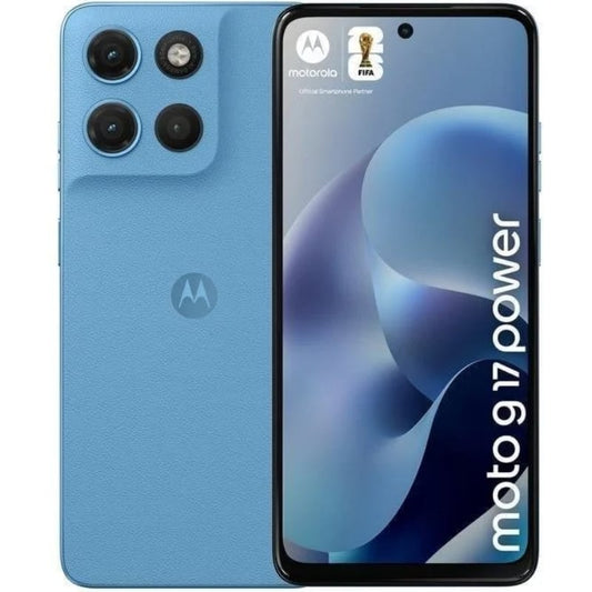 Smartphone Motorola Moto G17 Power 4GB/ 256GB/ 6.72'/ Azul Claro