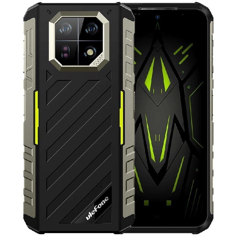 Smartphone Rugerizado Ulefone Armor 22 8GB/ 128GB/ 6.58'/ Negro y Verde
