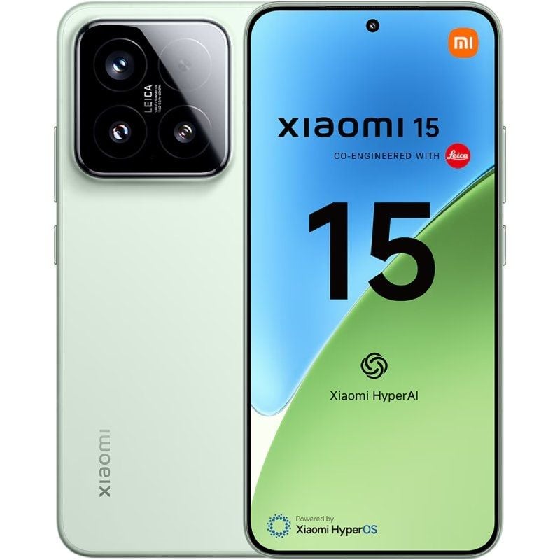 Smartphone Xiaomi 15 NFC 12GB/ 512GB/ 6.36'/ 5G/ Verde
